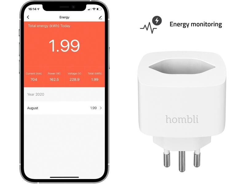 Hombli Smart-Steckdose (CH Modell) - weiss
