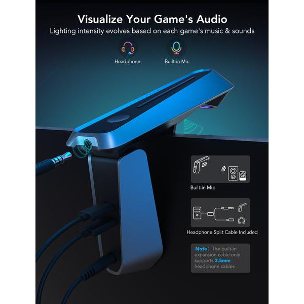 Govee Pro Gaming-Licht DreamView G1, RGBIC, WiFi