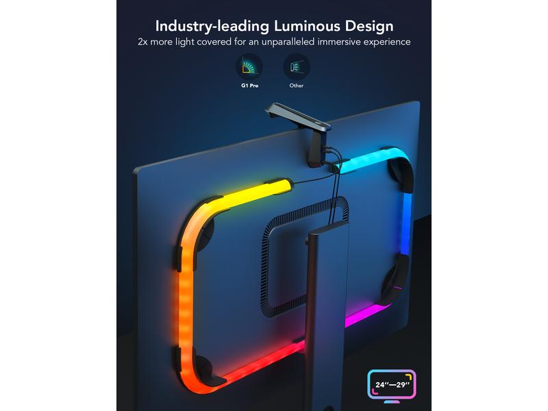 Govee Pro Gaming-Licht DreamView G1, RGBIC, WiFi
