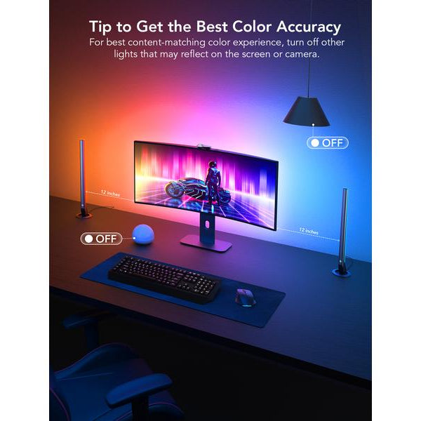 Govee Pro Gaming-Licht DreamView G1, RGBIC, WiFi