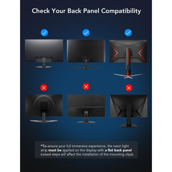 Govee Pro Gaming-Licht DreamView G1, RGBIC, WiFi