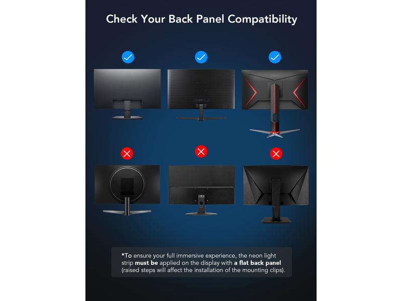 Govee Pro Gaming-Licht DreamView G1, RGBIC, WiFi