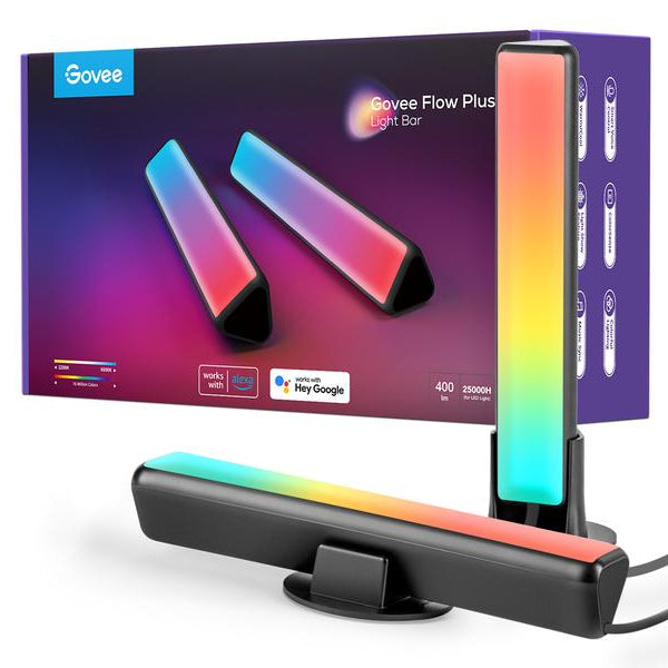 Govee Lichtbalken Flow Plus, RGBICWW, WiFi + Bluetooth