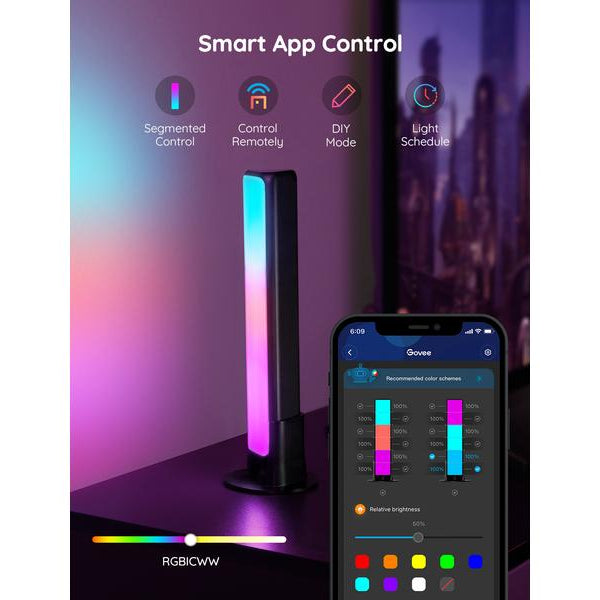 Govee Lichtbalken Flow Plus, RGBICWW, WiFi + Bluetooth