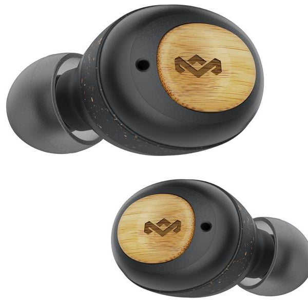 House of Marley True Wireless In-Ear-Kopfhörer Champion Schwarz