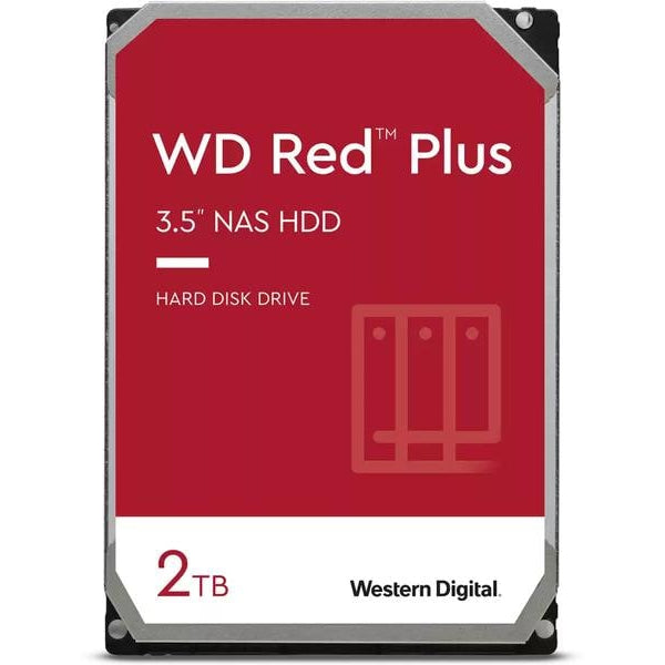 Western Digital Harddisk WD Red Plus 3.5