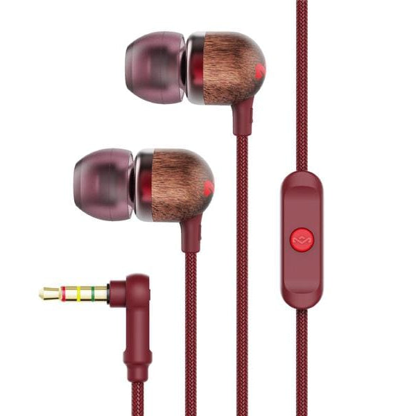House of Marley In-Ear-Kopfhörer Smile Jamaica Rotbraun