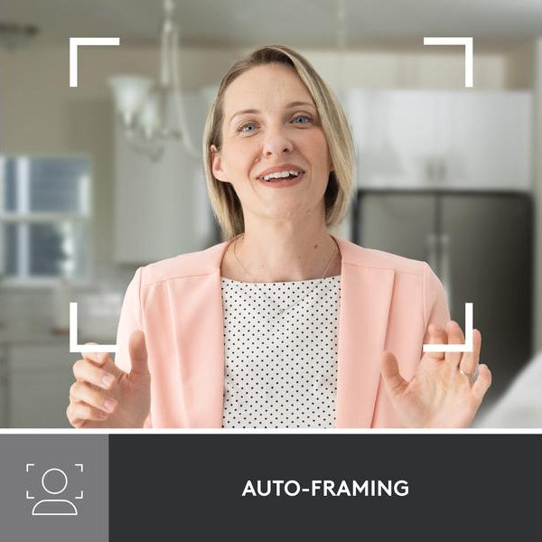 Logitech Webcam Brio 500 Weiss