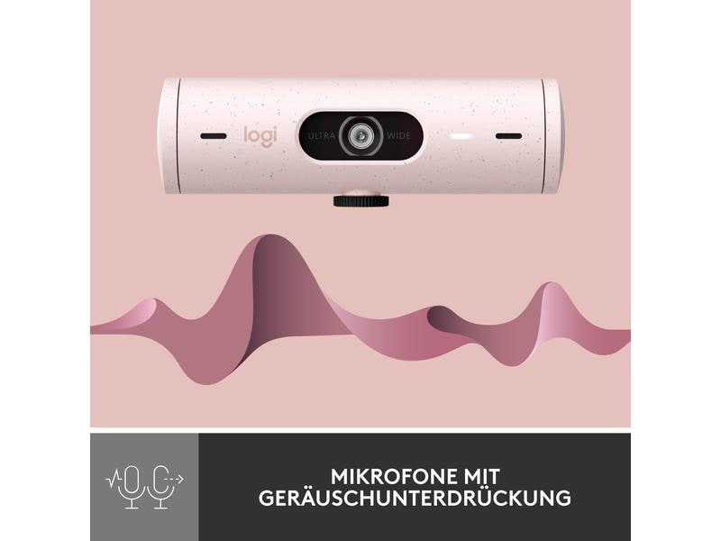Logitech Webcam Brio 500 Rosa