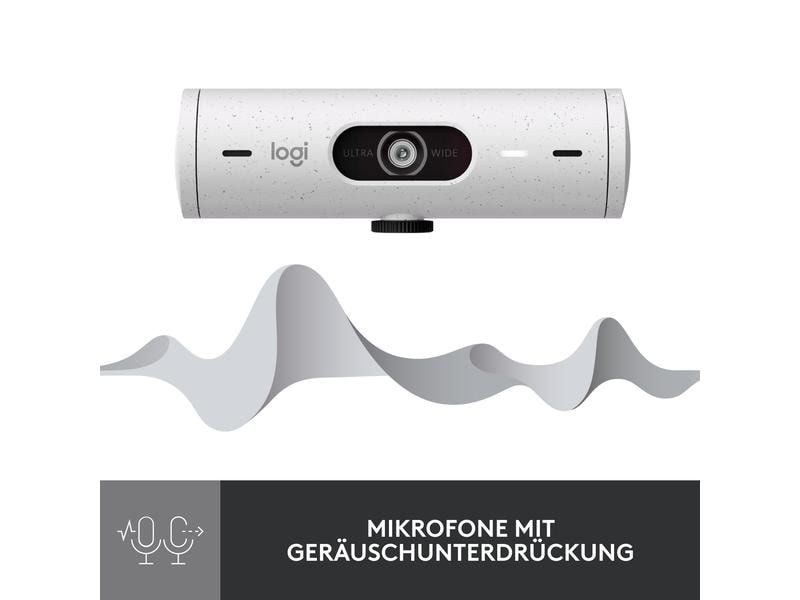 Logitech Webcam Brio 500 Weiss