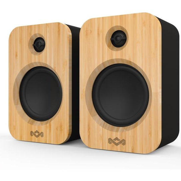House of Marley Regallautsprecher Paar Get Together Duo Schwarz
