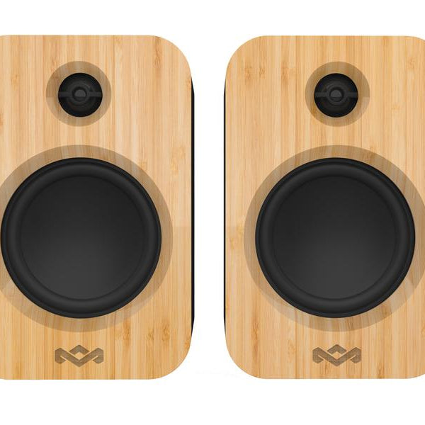 House of Marley Regallautsprecher Paar Get Together Duo Schwarz