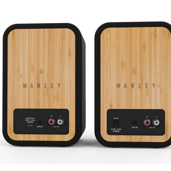 House of Marley Regallautsprecher Paar Get Together Duo Schwarz
