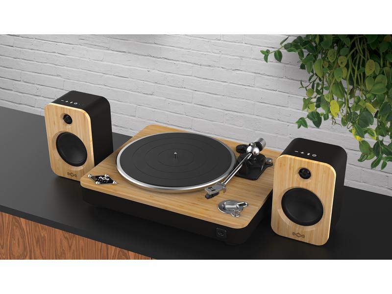 House of Marley Regallautsprecher Paar Get Together Duo Schwarz