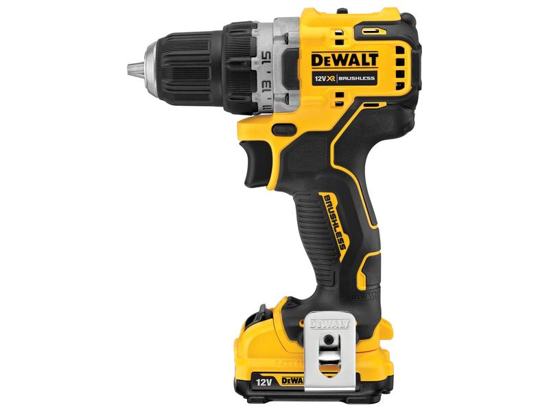 DeWalt Akku-Bohrschrauber 12 V, 2 x 2 Ah Akku, Kit