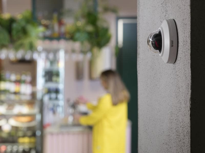 Axis Netzwerkkamera M3086-V Mic mit integriertem Mikrofon