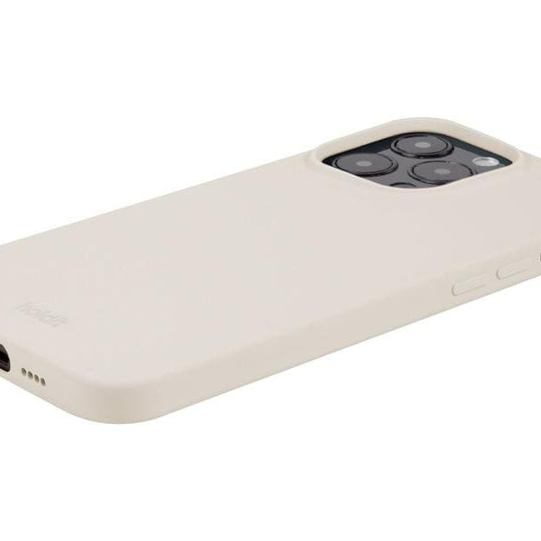 Holdit Back Cover Silicone iPhone 15 Pro Max Beige