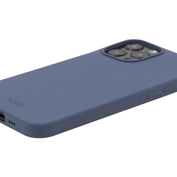 Holdit Back Cover Silicone iPhone 15 Pro Max Blau
