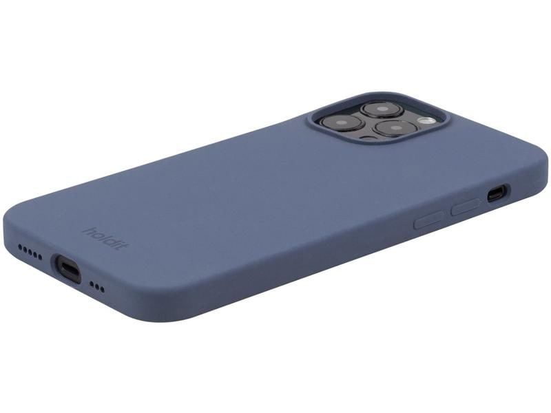 Holdit Back Cover Silicone iPhone 15 Pro Max Blau