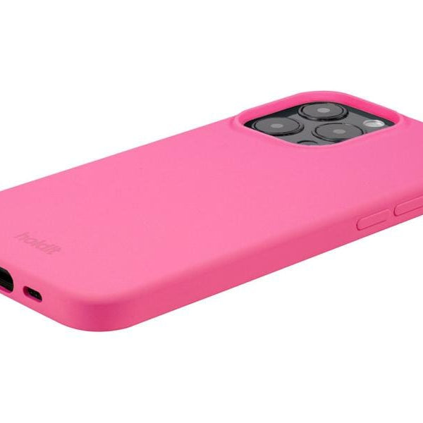Holdit Back Cover Silicone iPhone 15 Pro Max Pink