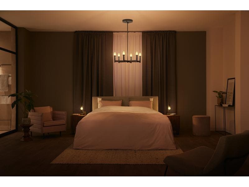 Philips Hue Leuchtmittel White Amb. Filament E14 Doppelpack