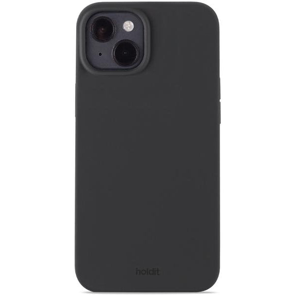 Holdit Back Cover Silicone iPhone 14 Plus Schwarz