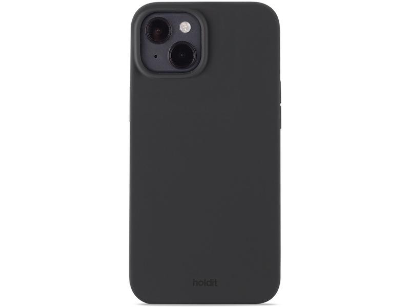 Holdit Back Cover Silicone iPhone 14 Plus Schwarz
