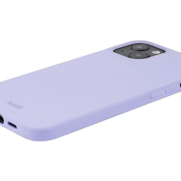Holdit Back Cover Silicone iPhone 15 Plus Lavendel