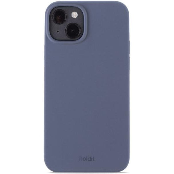 Holdit Back Cover Silicone iPhone 15 Plus Blau