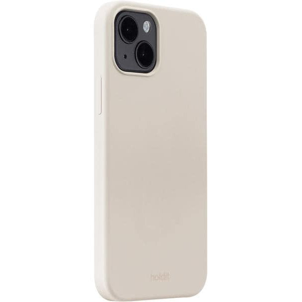 Holdit Back Cover Silicone iPhone 15 Plus Beige