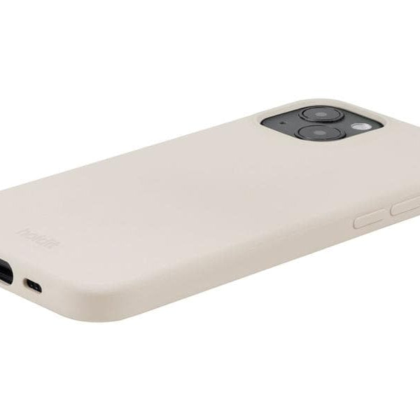 Holdit Back Cover Silicone iPhone 14 Plus Beige