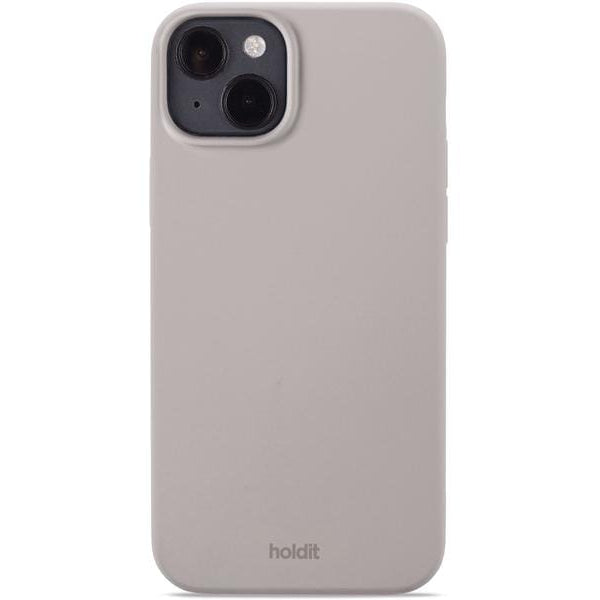 Holdit Back Cover Silicone iPhone 14 Plus Taupe