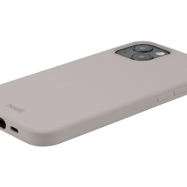 Holdit Back Cover Silicone iPhone 14 Plus Taupe