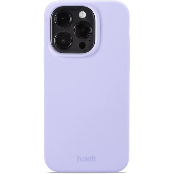 Holdit Back Cover Silicone iPhone 15 Pro Lavendel