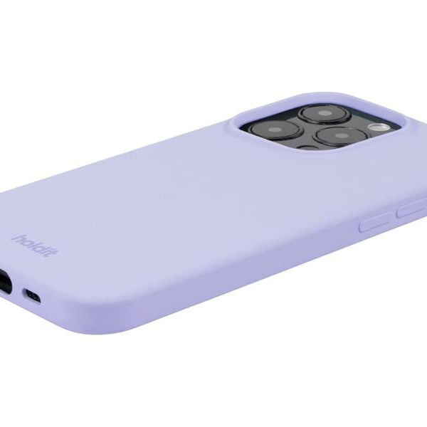 Holdit Back Cover Silicone iPhone 15 Pro Lavendel