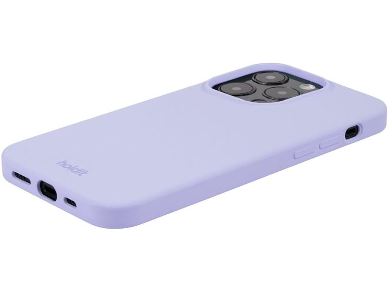 Holdit Back Cover Silicone iPhone 15 Pro Lavendel