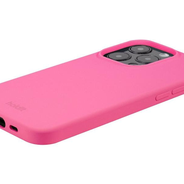 Holdit Back Cover Silicone iPhone 14 Pro Pink