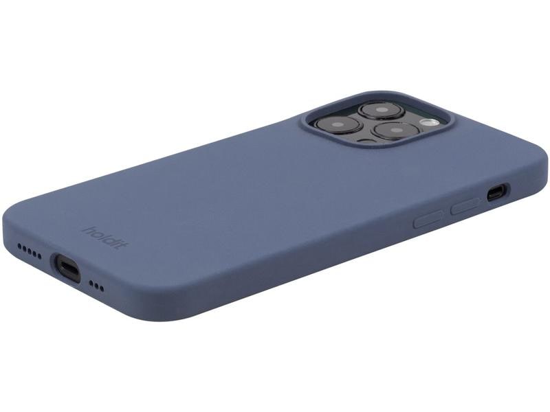 Holdit Back Cover Silicone iPhone 14 Pro Blau