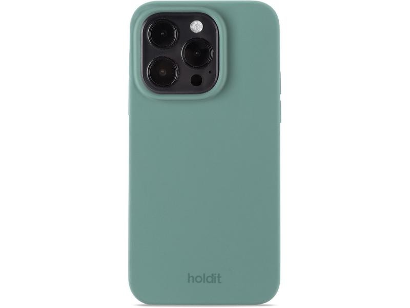Holdit Back Cover Silicone iPhone 14 Pro Grün