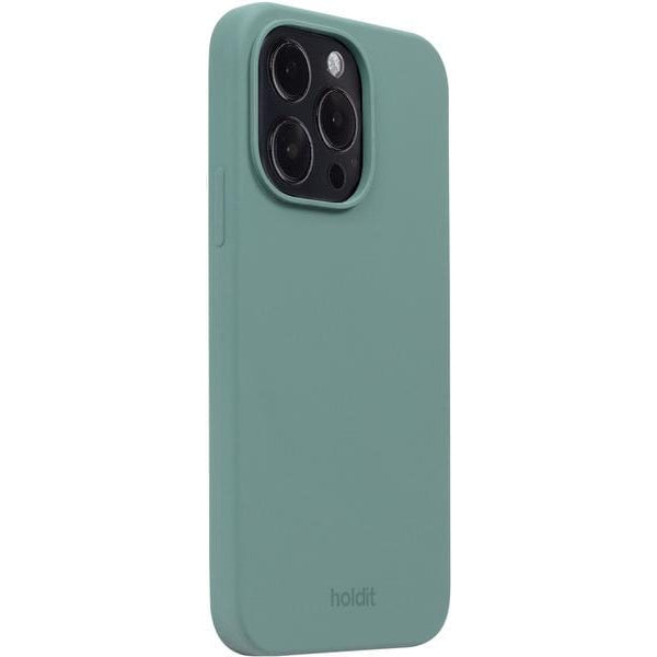 Holdit Back Cover Silicone iPhone 14 Pro Grün