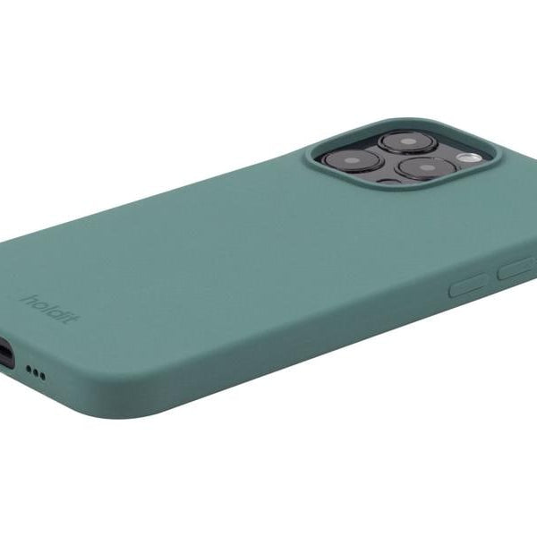 Holdit Back Cover Silicone iPhone 14 Pro Grün