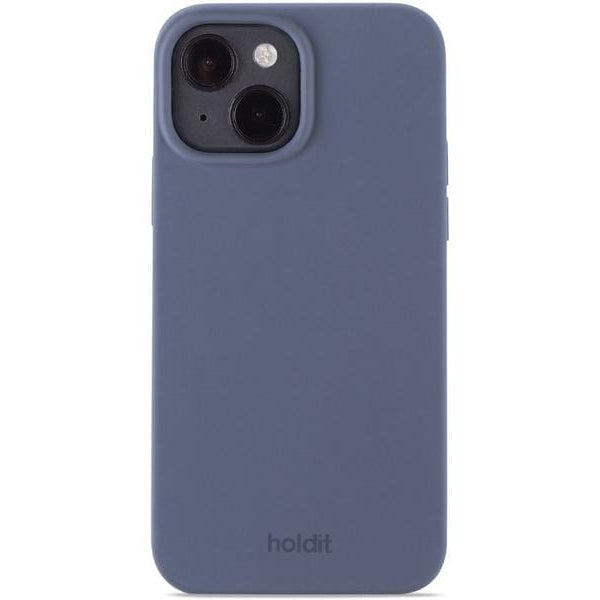 Holdit Back Cover Silicone iPhone 14 Blau