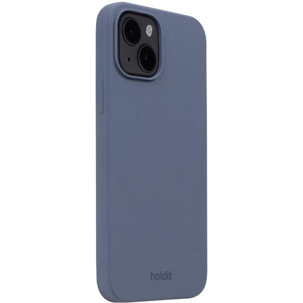 Holdit Back Cover Silicone iPhone 14 Blau