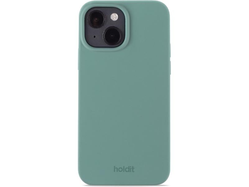 Holdit Back Cover Silicone iPhone 14 Grün