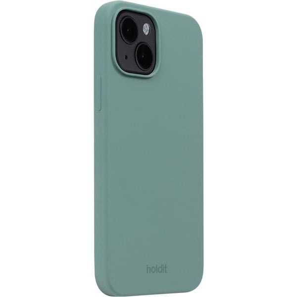 Holdit Back Cover Silicone iPhone 14 Grün
