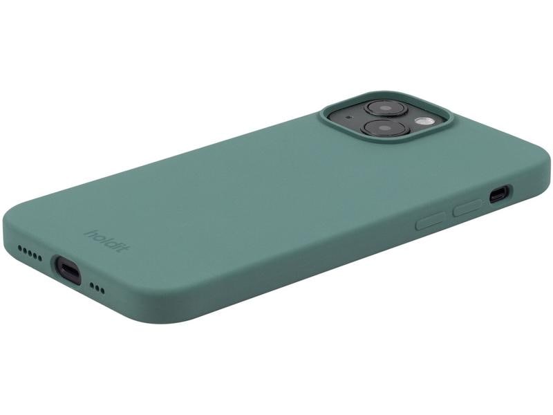 Holdit Back Cover Silicone iPhone 14 Grün