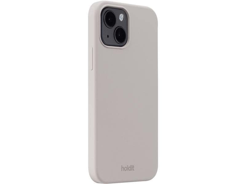 Holdit Back Cover Silicone iPhone 14 Taupe