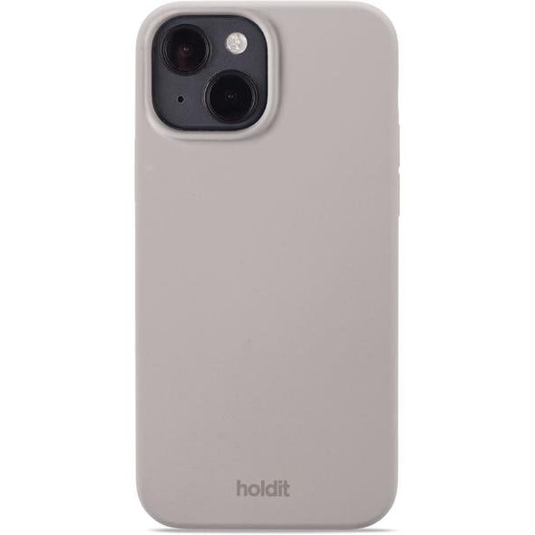 Holdit Back Cover Silicone iPhone 14 Taupe