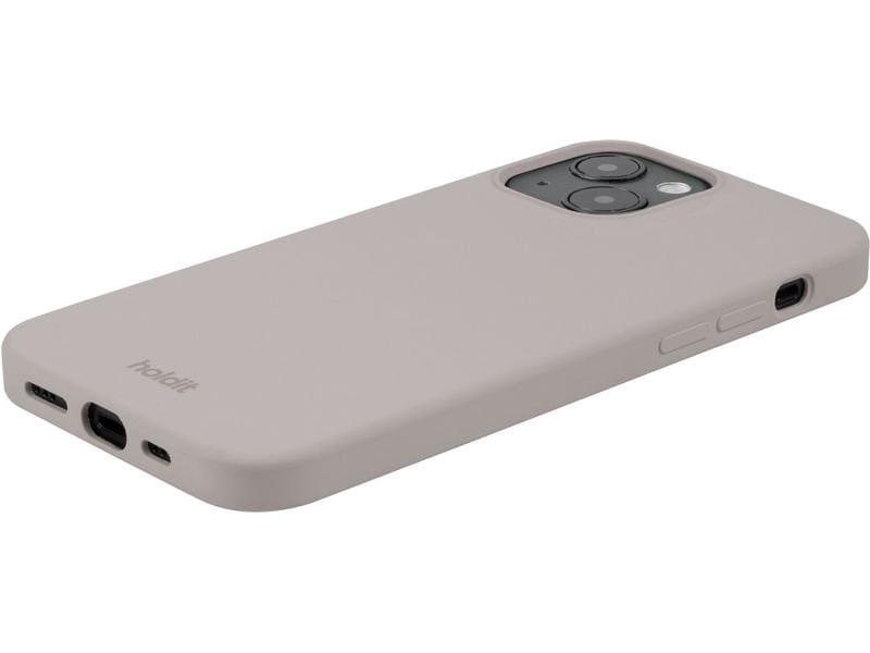 Holdit Back Cover Silicone iPhone 14 Taupe