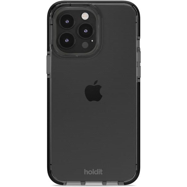 Holdit Back Cover Seethru iPhone 14 Pro Max Schwarz